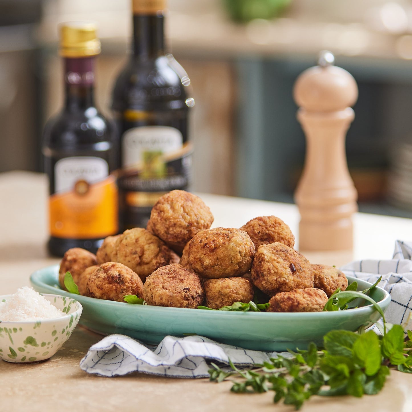 Polpette di tacchino, pane ed erbette